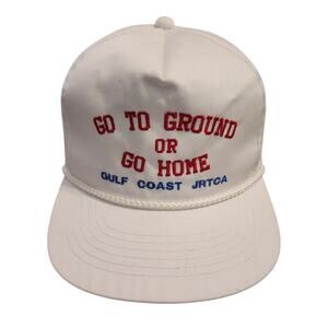 Go to Ground or Go Home Gulf Coast JRTCA‎ Snapback Hat Cap